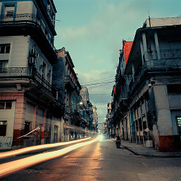 Dusk in Havana,
