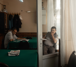 Resting Card Players, Balat - Istanbul 2018